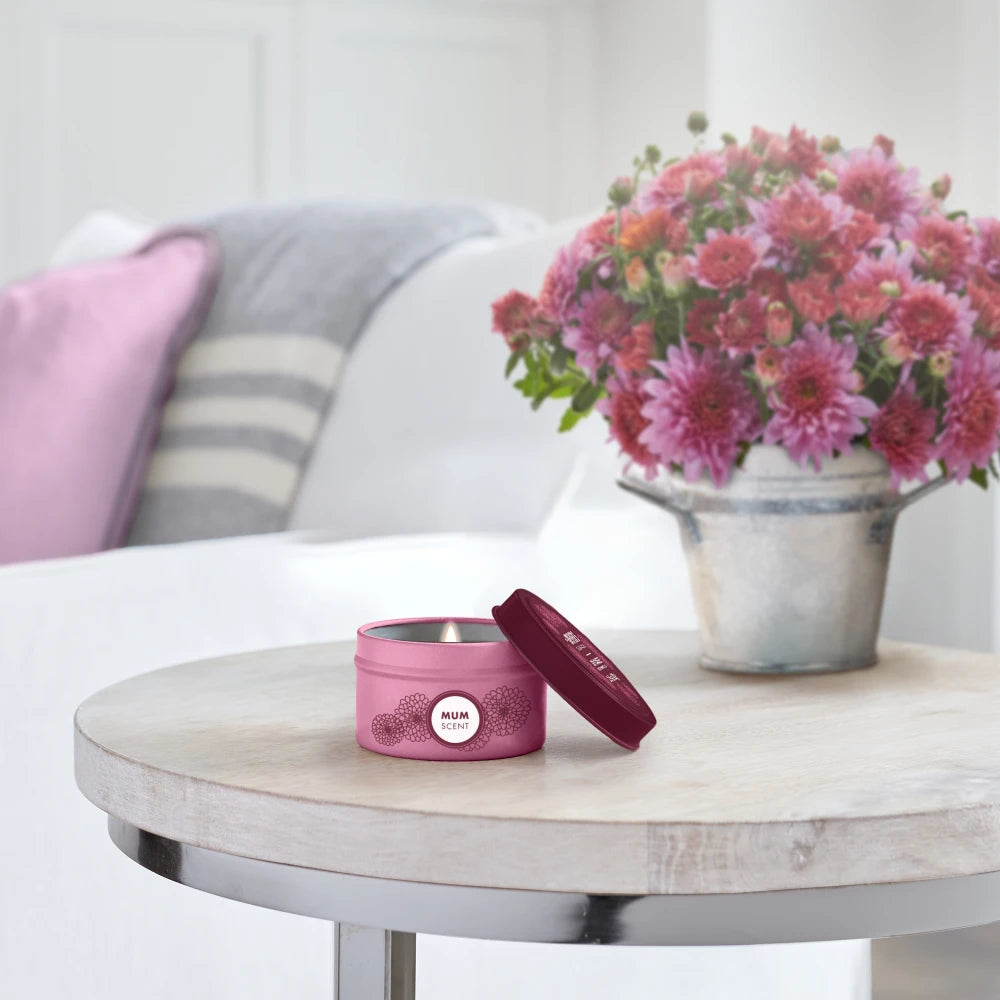 Mrs. Meyer's Mum Scented Tin Candle
