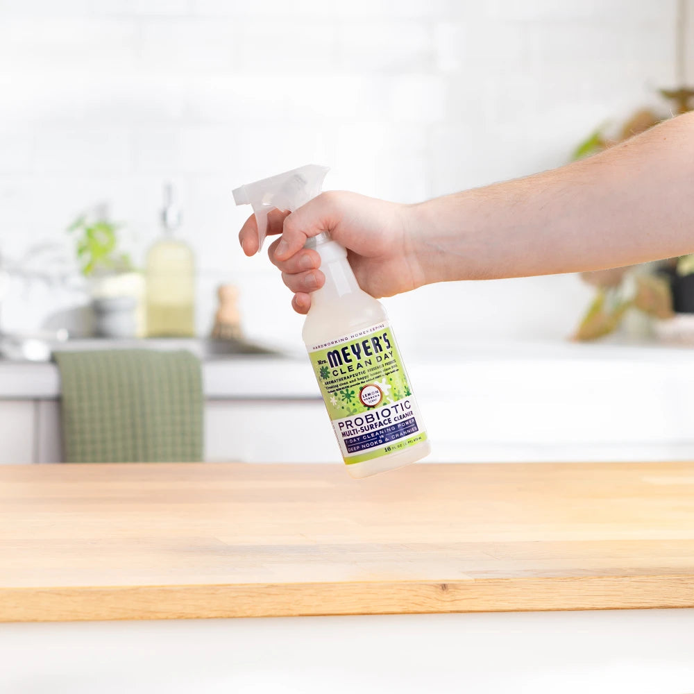 Mrs. Meyer's Lemon Verbena Probiotic Multi-Surface Cleaner Home Essential