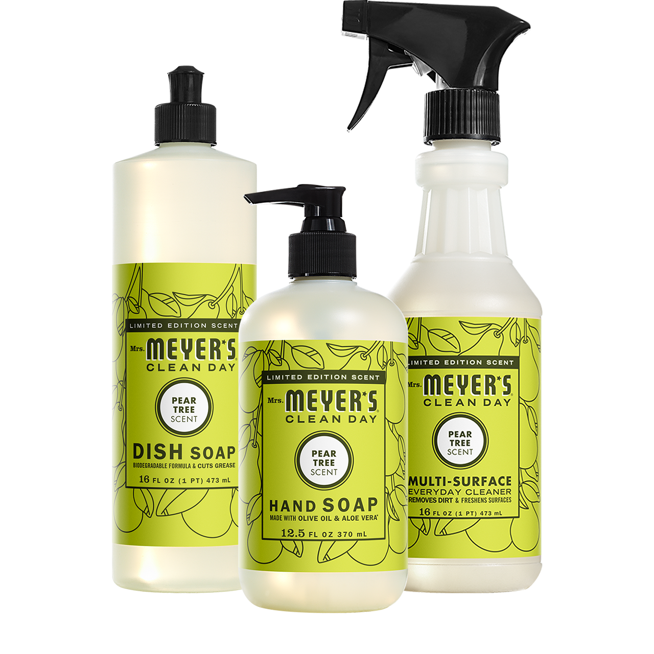 Mrs. Meyer's Pear Tree Kitchen Essentials Set