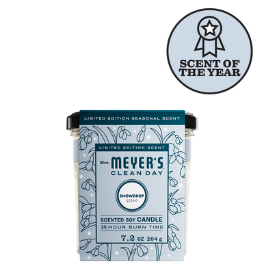 Mrs. Meyer's SnowdropLarge Soy Candle