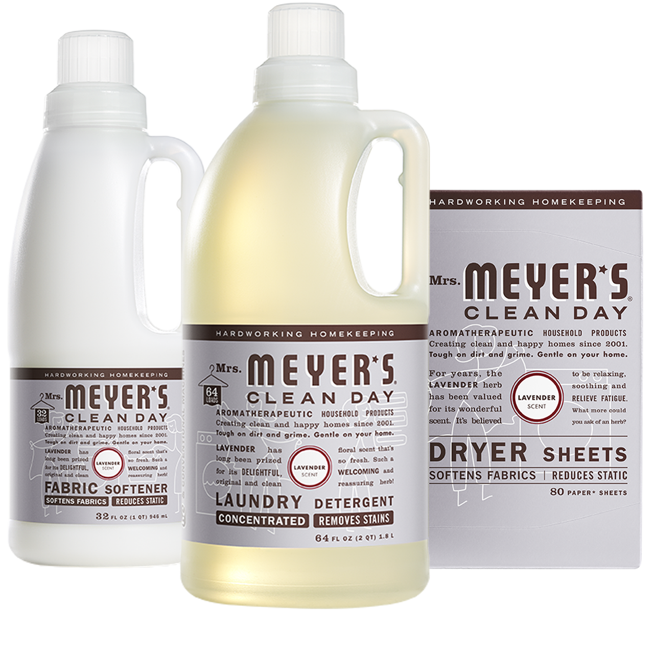 Mrs. Meyer's Lavender Laundry Set Gift-Ready