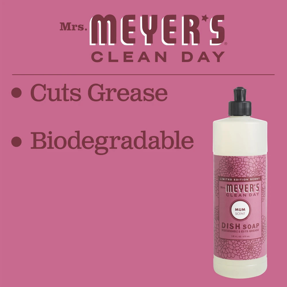 Mrs. Meyer's Mum Liquid Dish Soap