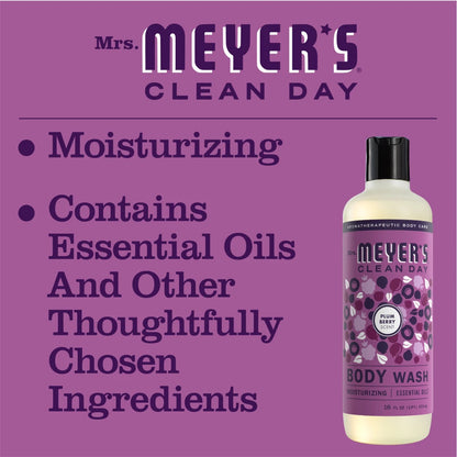 Mrs. Meyer's Plum Berry Body Wash Home Essential