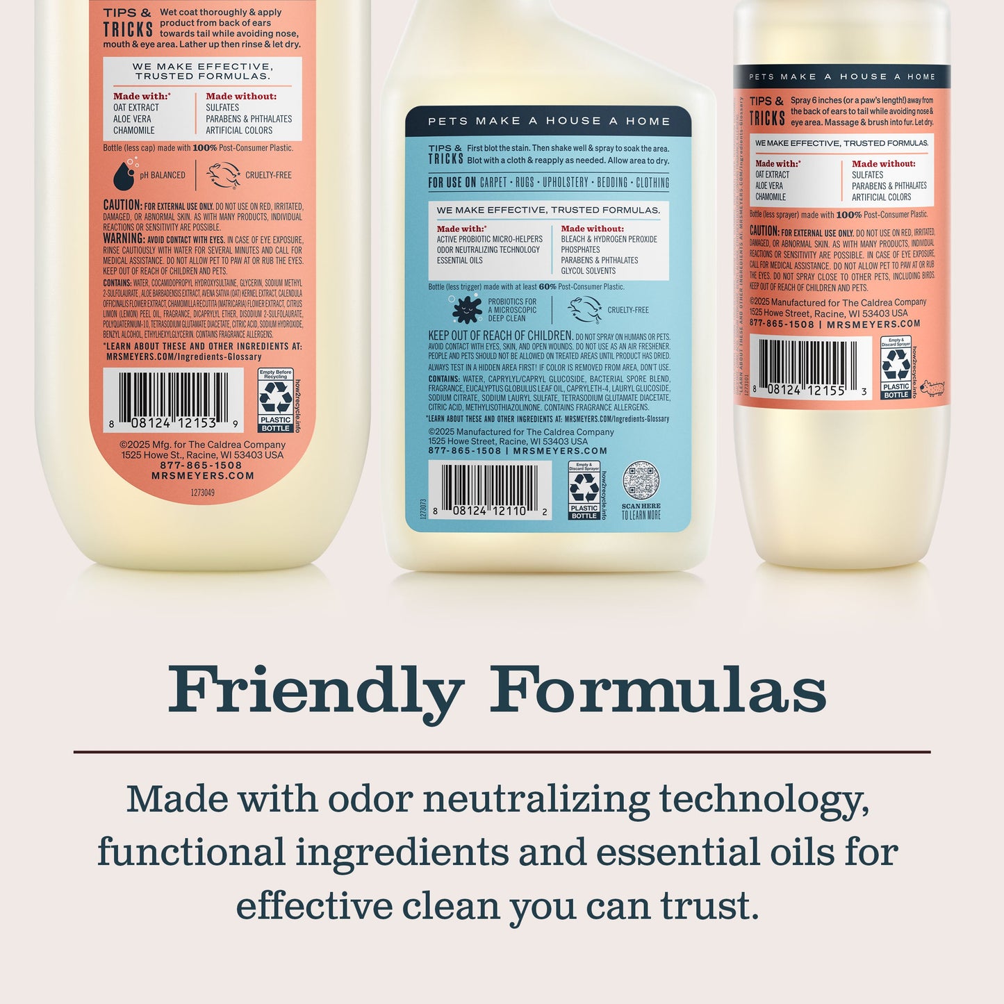 Mrs. Meyer's Dog Care Set Gift-Ready