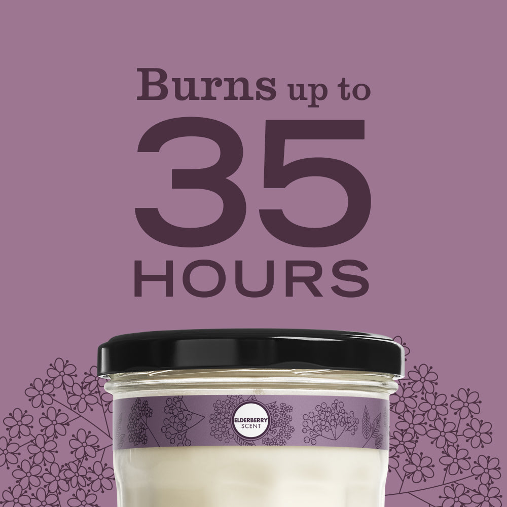 Mrs. Meyer's Elderberry Large Soy Candle