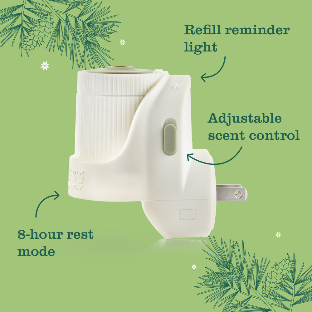 Mrs. Meyer's Iowa Pine Plug-In Scented Oil Refill 2-Pack Home Essential