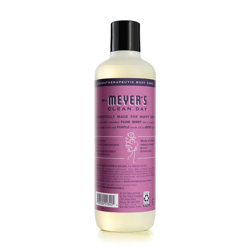 Mrs. Meyer's Plum Berry Body Wash Home Essential