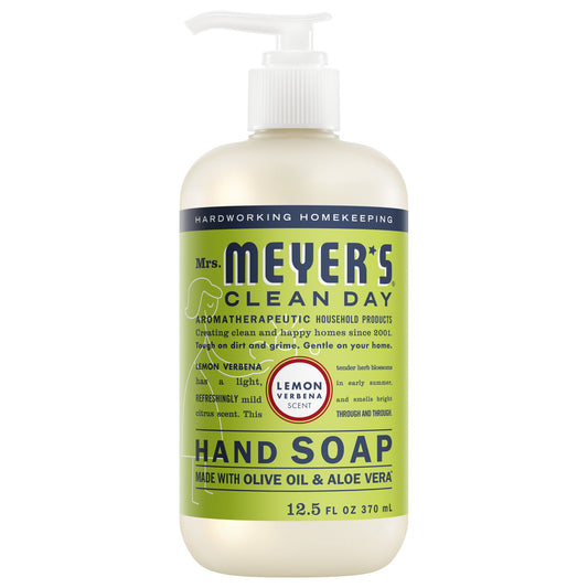 Mrs. Meyer's Lemon Verbena Liquid Hand Soap Home Essential