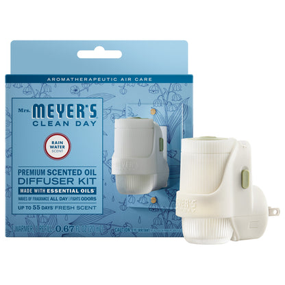 Mrs. Meyer's Rain Water Plug-In Oil Warmer With Refill