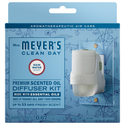 Mrs. Meyer's Rain Water Plug-In Oil Warmer With Refill