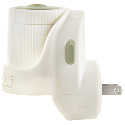 Mrs. Meyer's Snowdrop Plug-In Oil Warmer With Refill