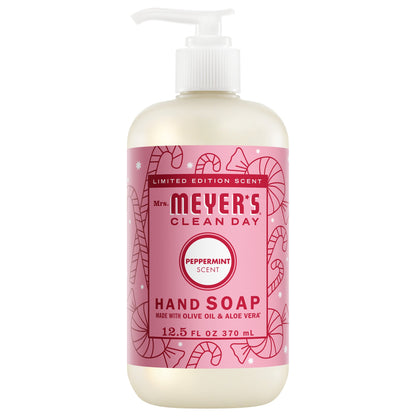 Mrs. Meyer's Peppermint Liquid Hand Soap Home Essential