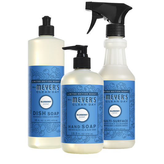 Mrs. Meyer's Blueberry Kitchen Essentials Set