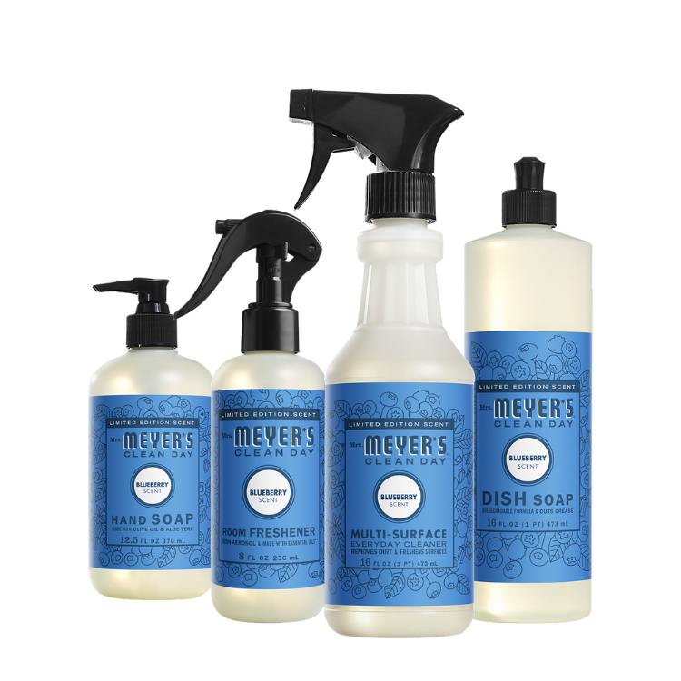 Mrs. Meyer's Blueberry Home Care Collection