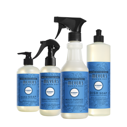 Mrs. Meyer's Blueberry Home Care Collection
