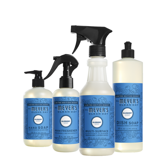 Mrs. Meyer's Blueberry Home Care Collection