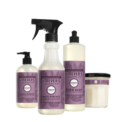 Mrs. Meyer's Elderberry Home Care Collection