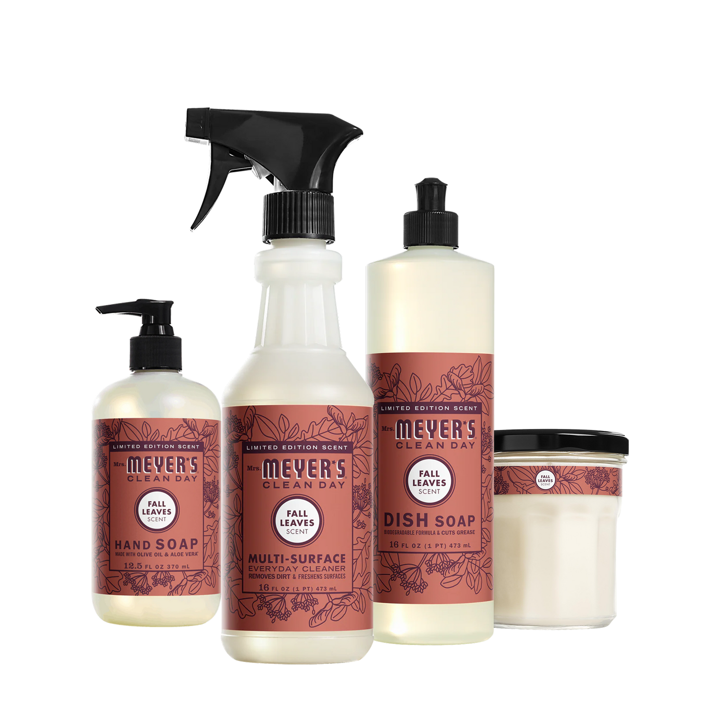 Mrs. Meyer's Fall Leaves Home Care Collection
