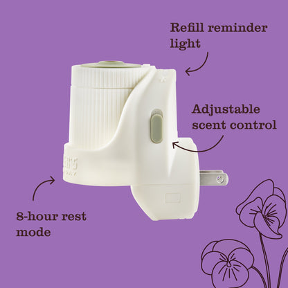 Mrs. Meyer's Compassion Flower Plug-In Scented Oil Refill 2-Pack Home Essential