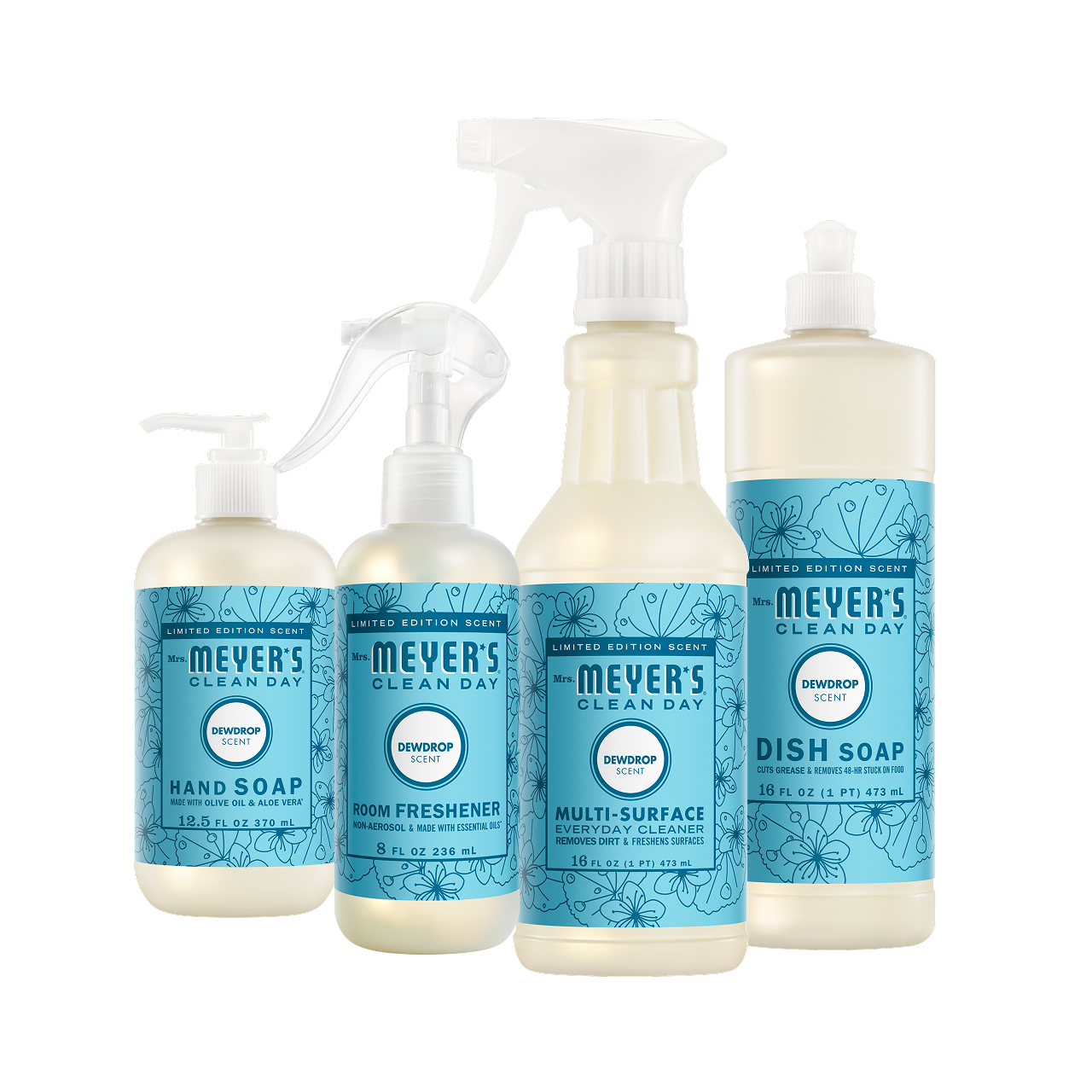 Mrs. Meyer's Dewdrop Home Care Collection