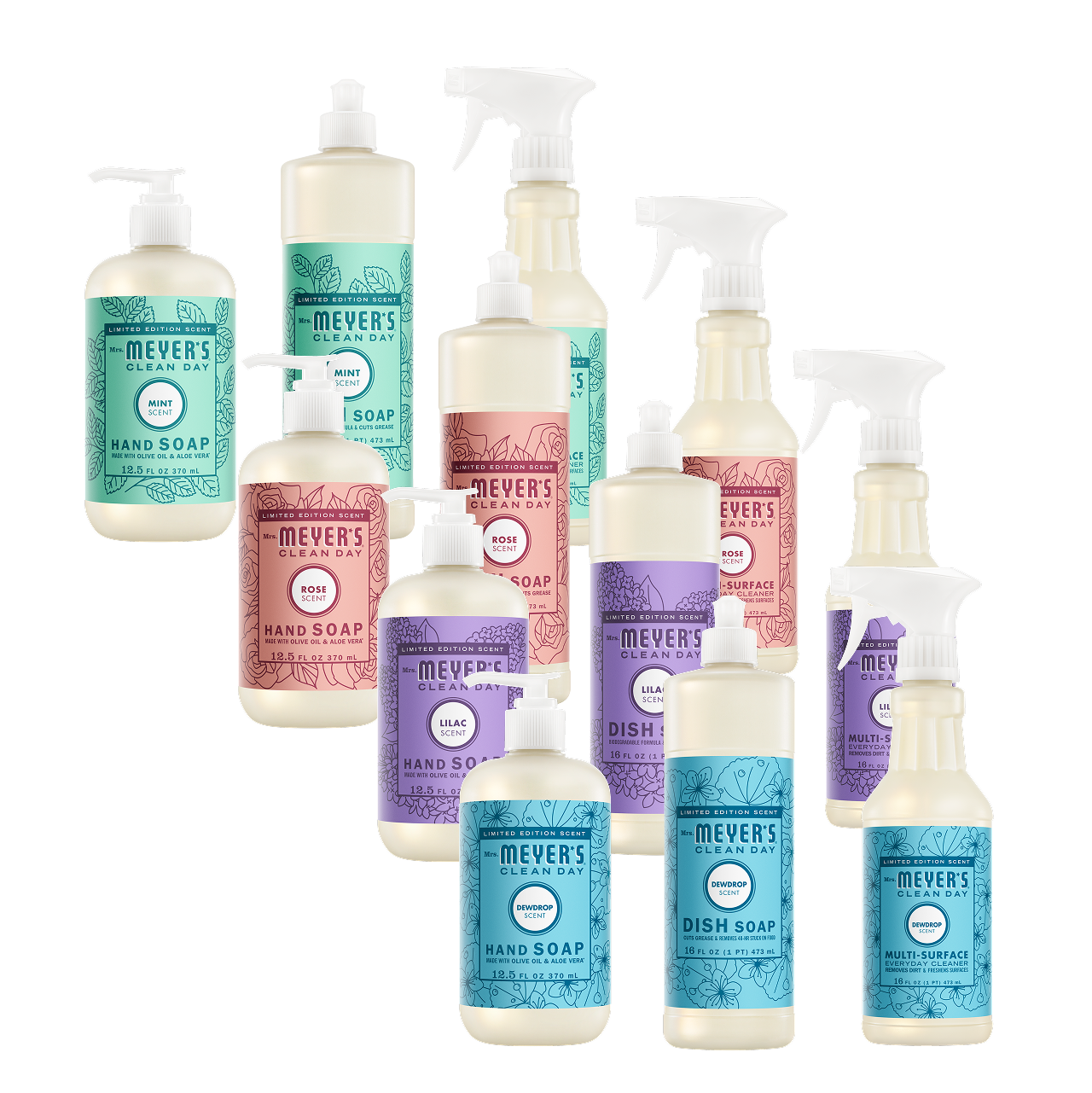 Mrs. Meyer's Spring Features Home Care Collection