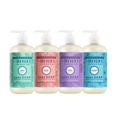 Mrs. Meyer's Spring Seasonal Hand Soap Home Care Collection