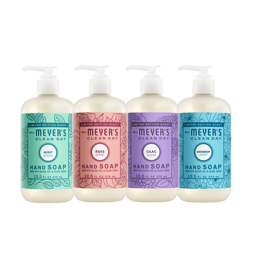Mrs. Meyer's Spring Seasonal Hand Soap Home Care Collection