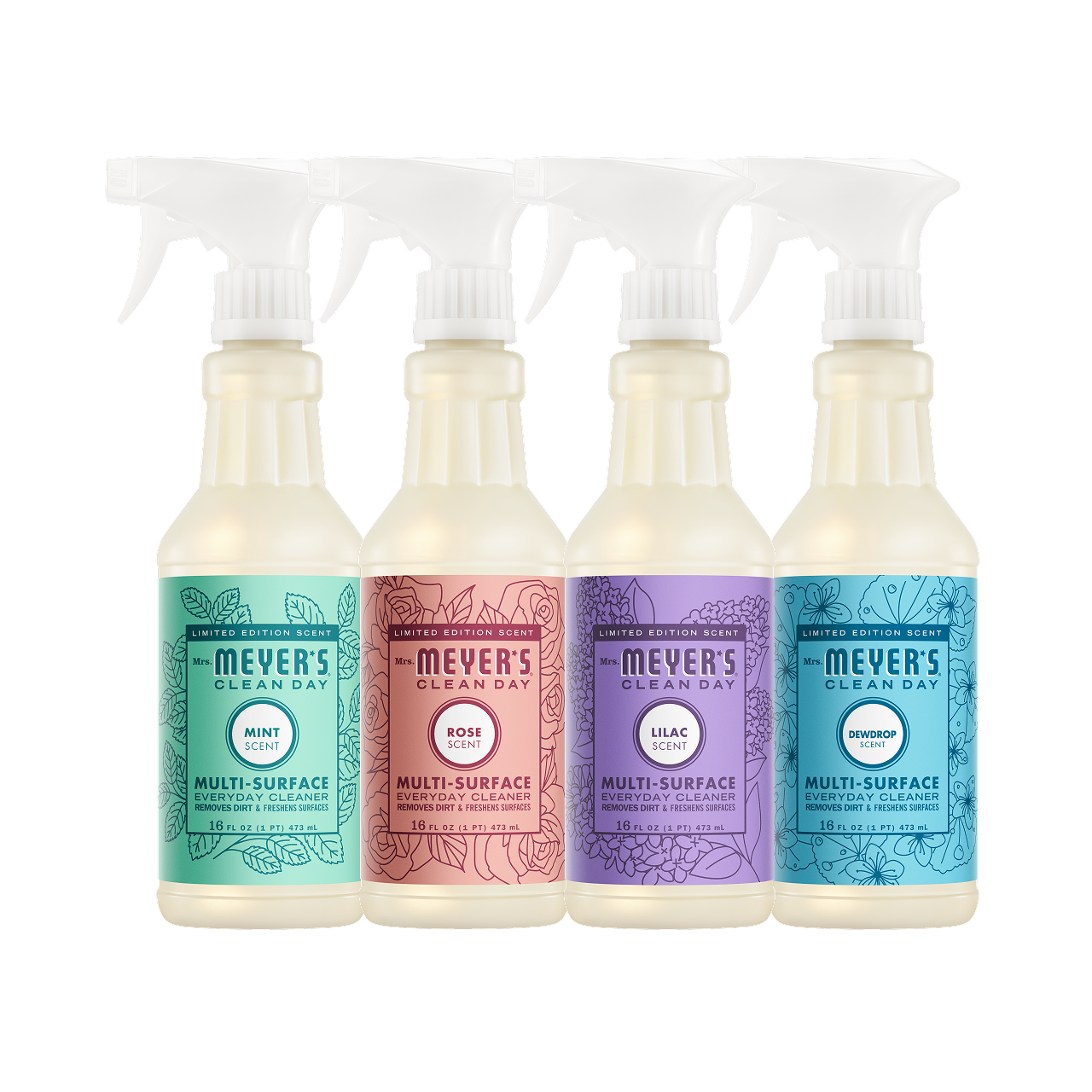 Mrs. Meyer's Spring Seasonal Everyday Multi-Surface Cleaner Collection