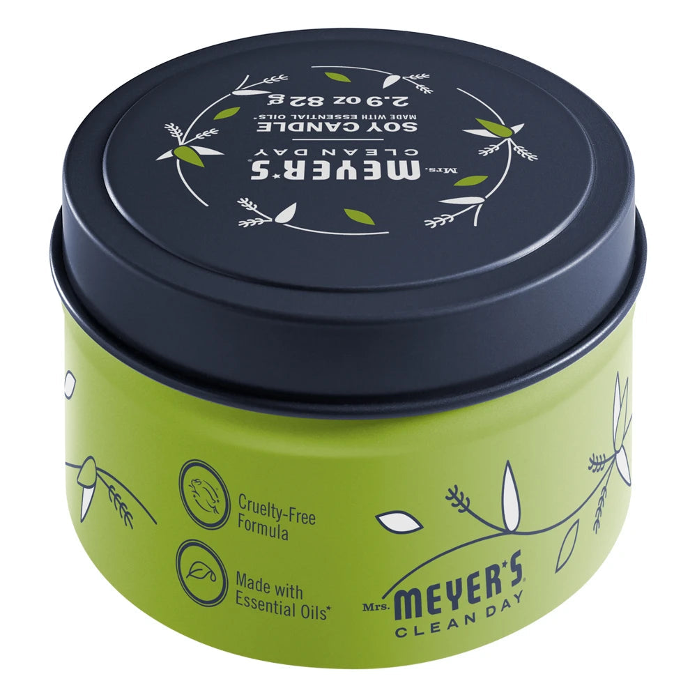 Mrs. Meyer's Lemon Verbena Scented Tin Candle