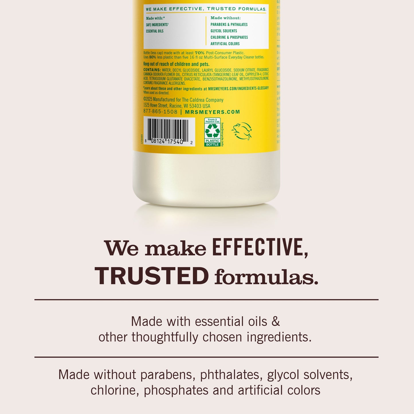 Mrs. Meyer's Honeysuckle Multi-Surface Concentrate Home Care