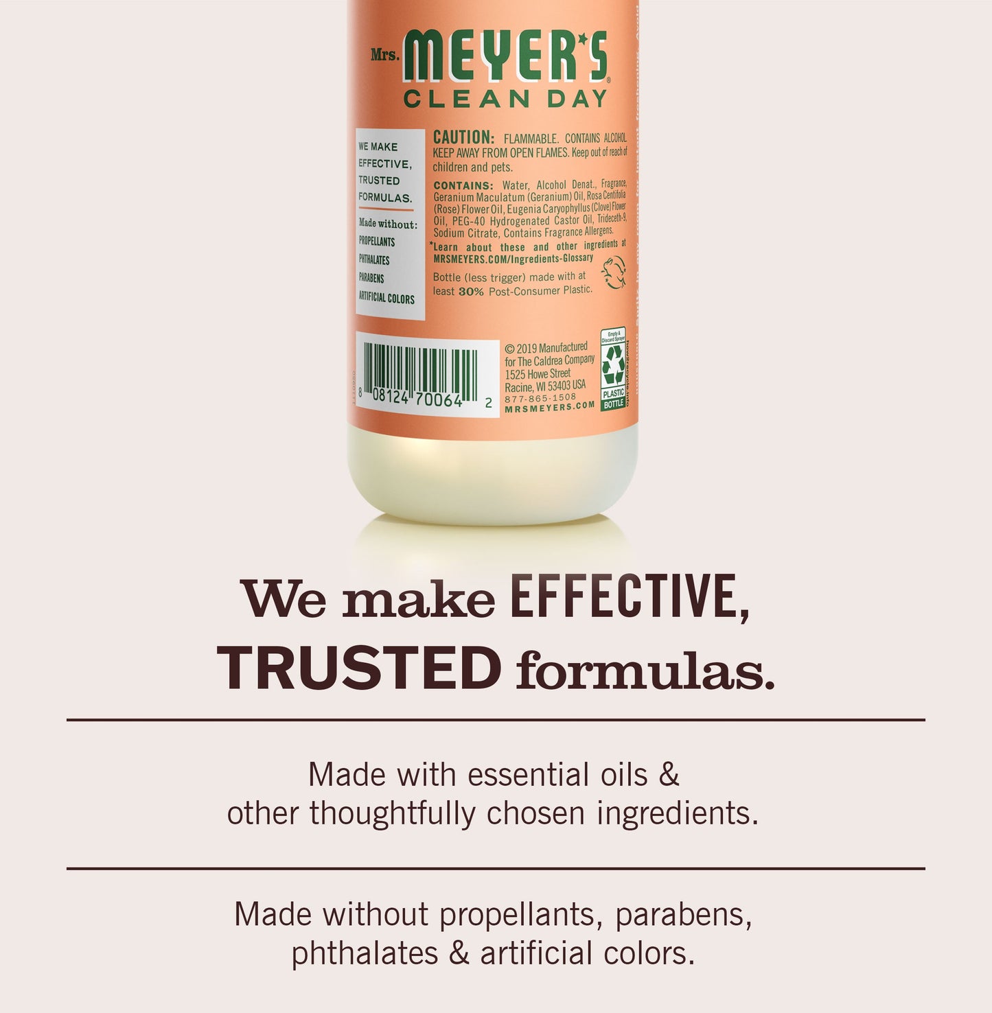 Mrs. Meyer's Geranium Room Freshener Spray