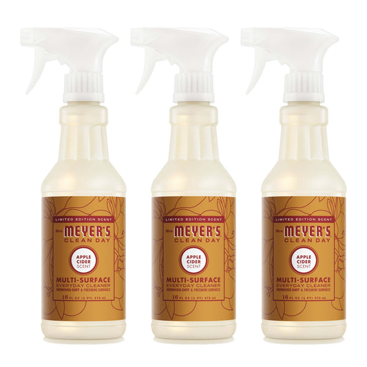 Mrs. Meyer's Apple Cider Everyday Multi-Surface Cleaner 3-Count Bundle