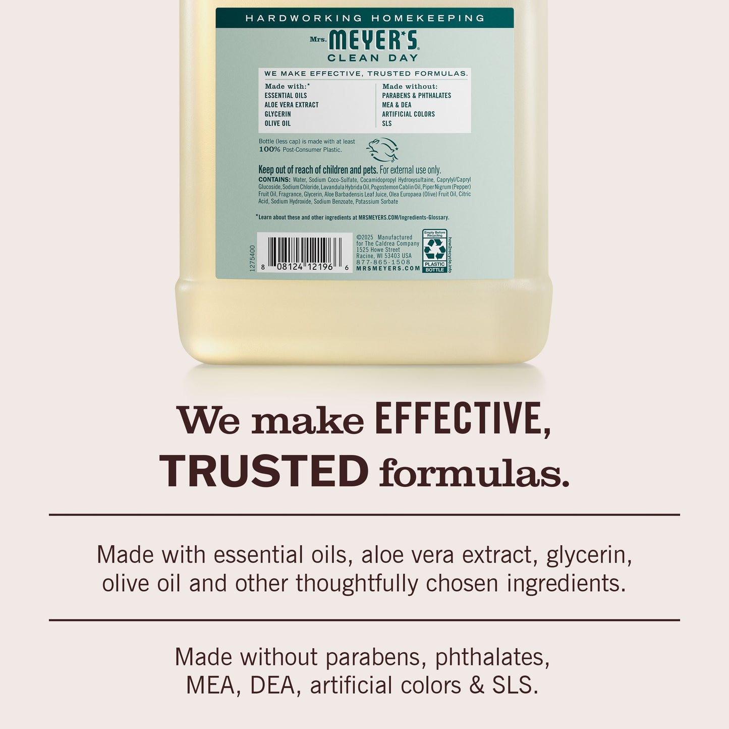 Mrs. Meyer's Birchwood Liquid Hand Soap Refill Home Essential