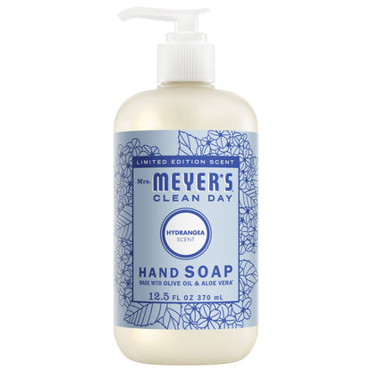 Mrs. Meyer's Hydrangea Liquid Hand Soap Home Essential