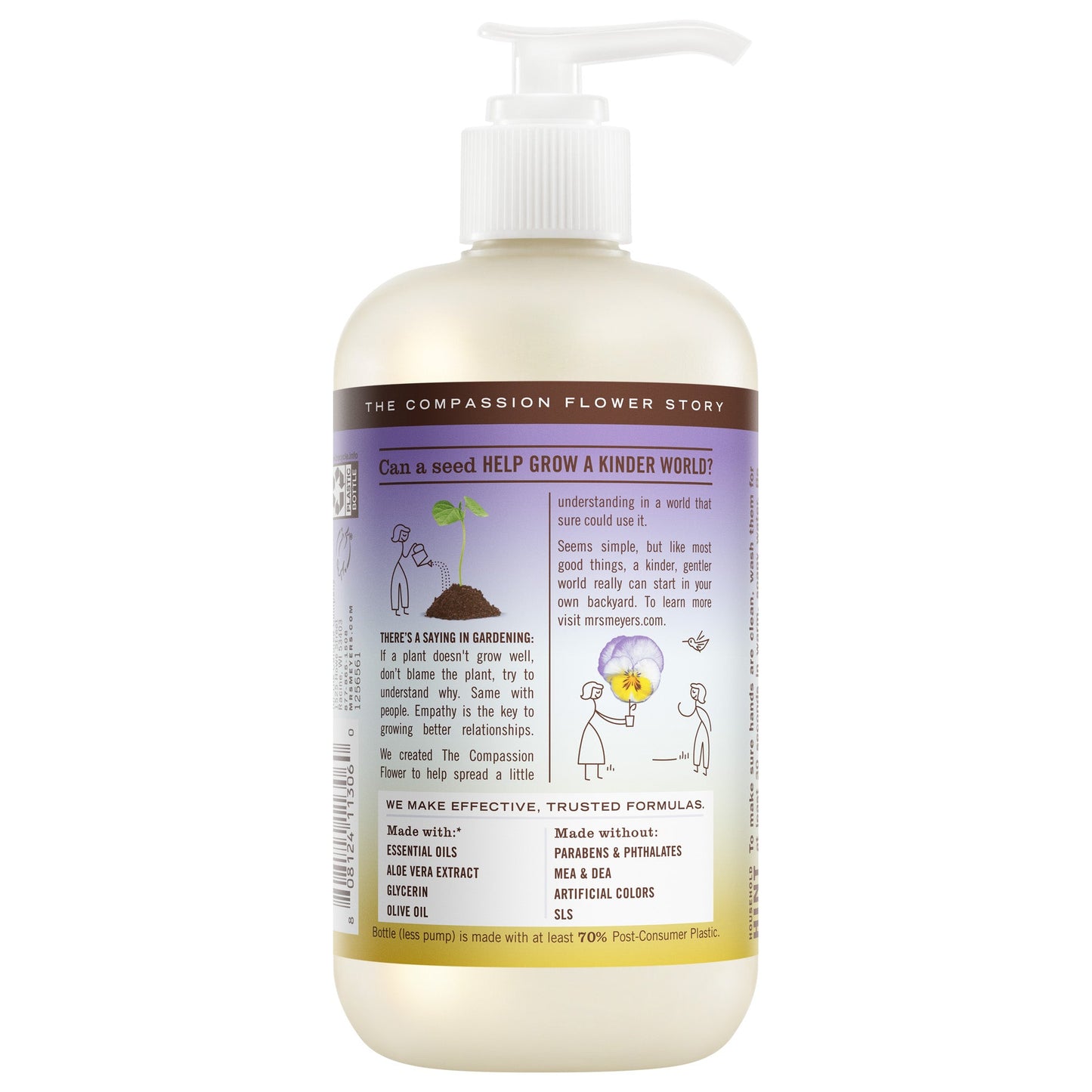 Mrs. Meyer's Compassion Flower Liquid Hand Soap Home Essential
