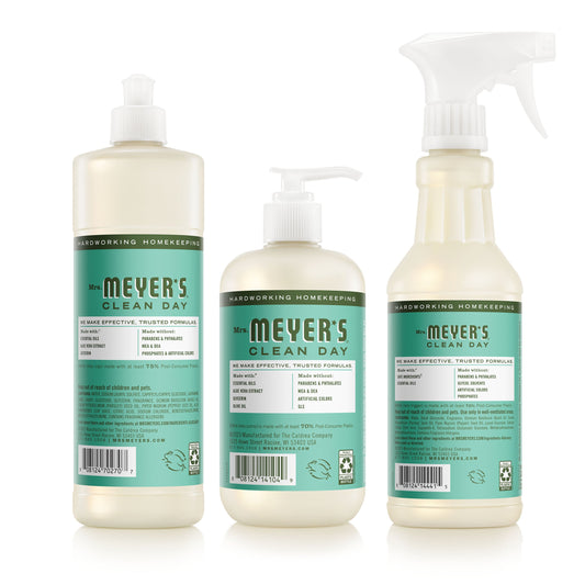 Mrs. Meyer's Basil Kitchen Essentials Set