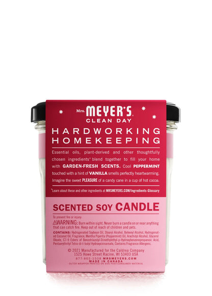 Mrs. Meyer's Peppermint Large Soy Candle