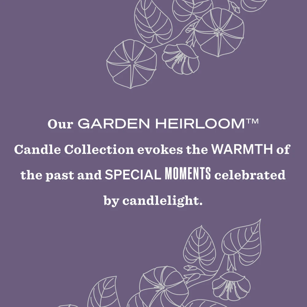 Mrs. Meyer's Moonflower Garden Heirloom Candle Home Essential