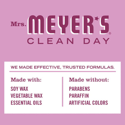 Mrs. Meyer's Peony Soy Candle Small Home Essential
