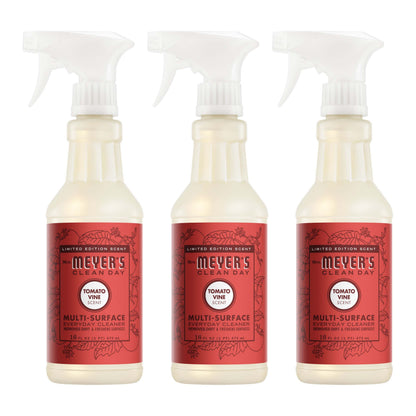 Mrs. Meyer's Tomato Vine Everyday Multi-Surface Cleaner 3-Count Bundle
