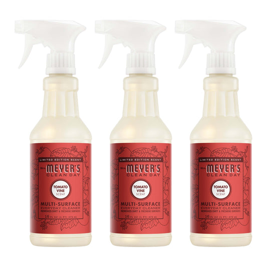 Mrs. Meyer's Tomato Vine Everyday Multi-Surface Cleaner 3-Count Bundle
