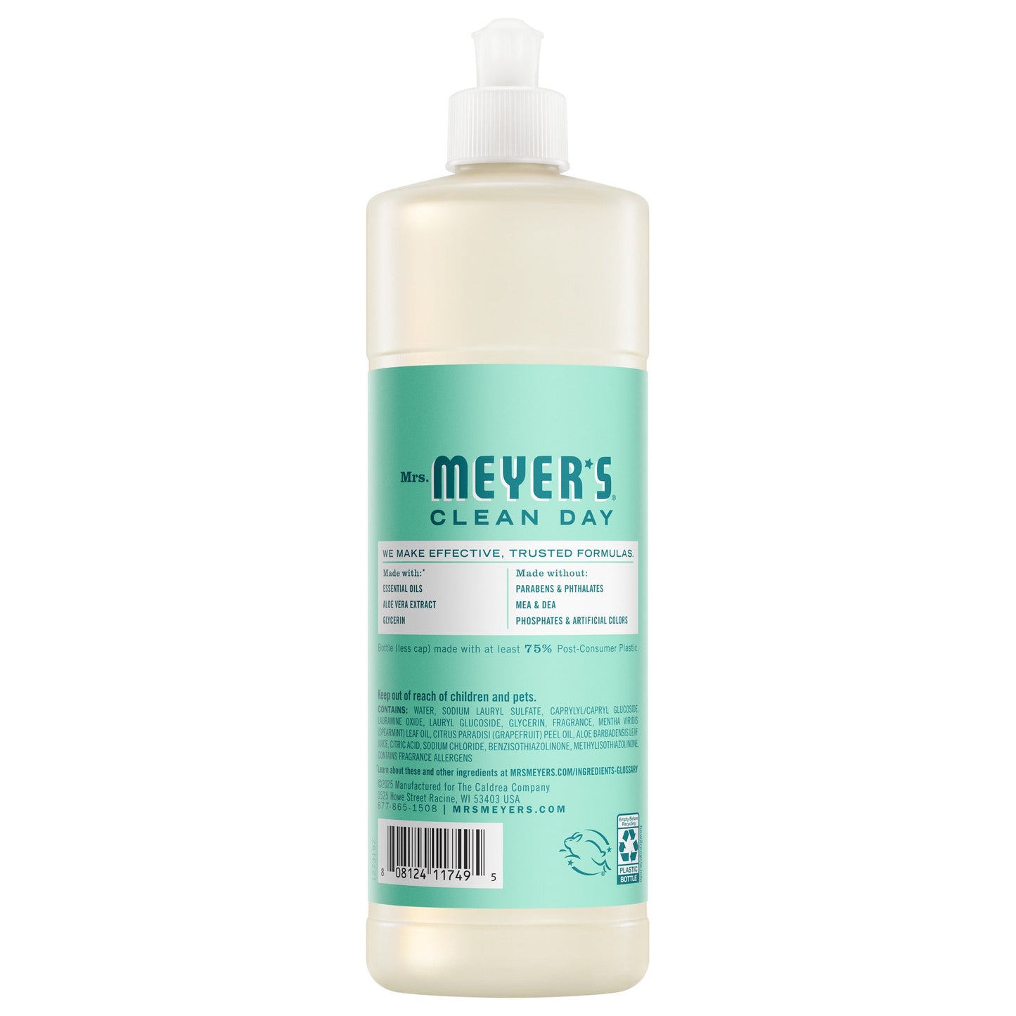 Mrs. Meyer's Mint Liquid Dish Soap