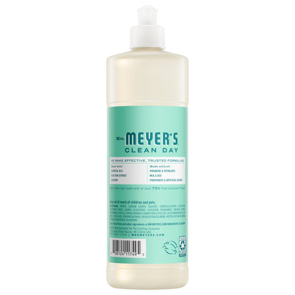 Mrs. Meyer's Mint Liquid Dish Soap