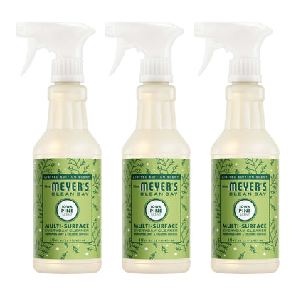 Mrs. Meyer's Iowa Pine Everyday Multi-Surface Cleaner 3-Count Bundle