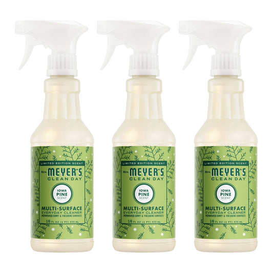Mrs. Meyer's Iowa Pine Everyday Multi-Surface Cleaner 3-Count Bundle