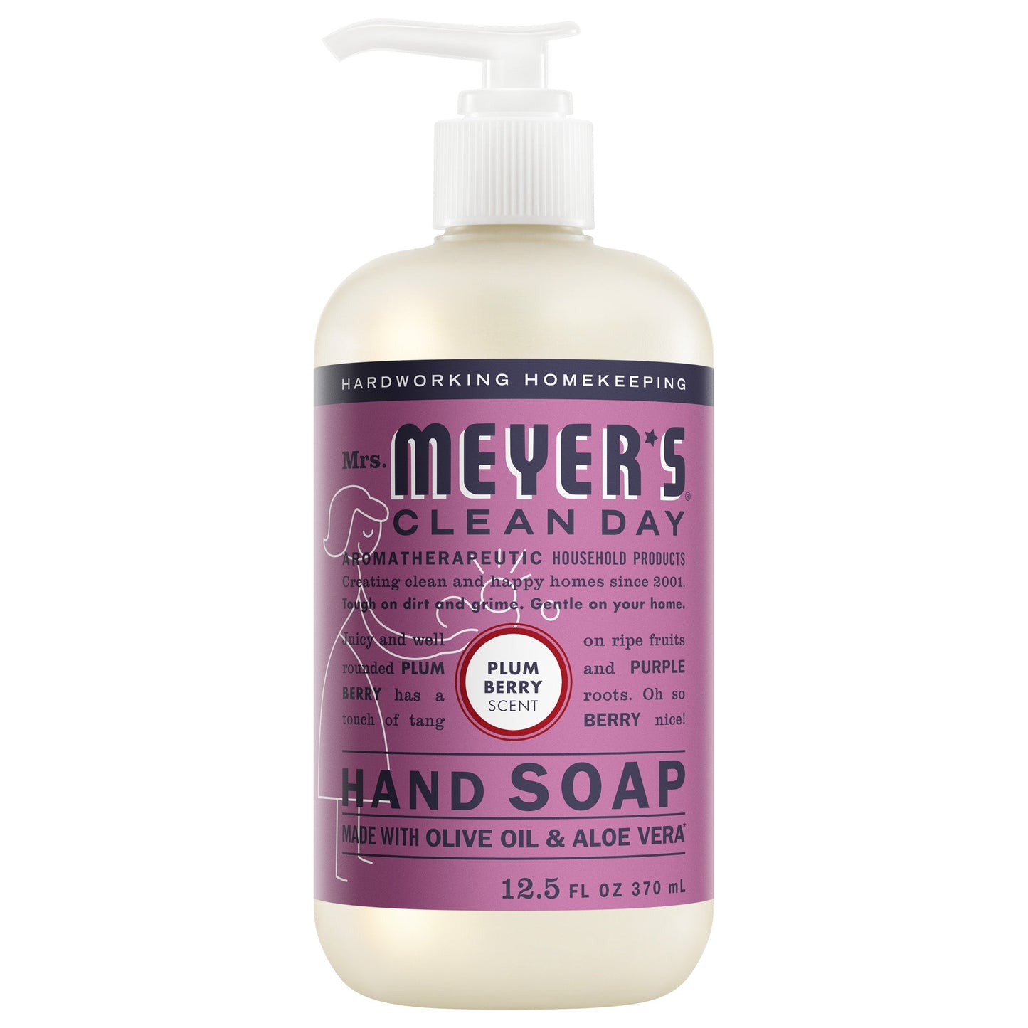 Mrs. Meyer's Plum Berry Liquid Hand Soap Home Essential