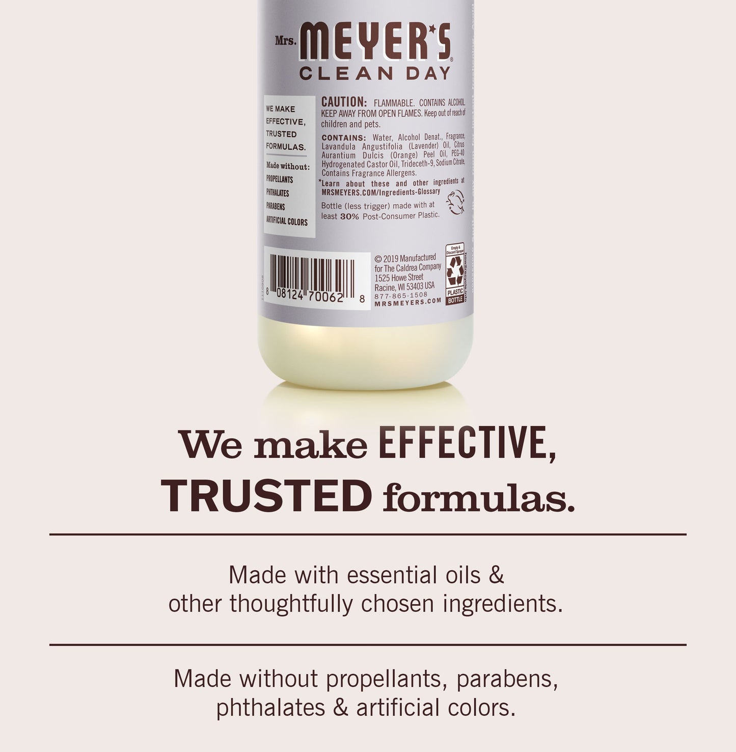 Mrs. Meyer's Lavender Non-Aerosol Room Freshener Spray