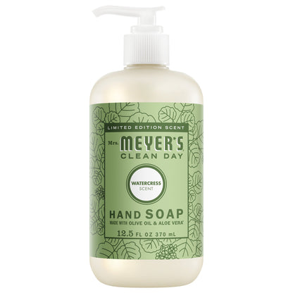 Mrs. Meyer's Watercress Liquid Hand Soap Home Essential