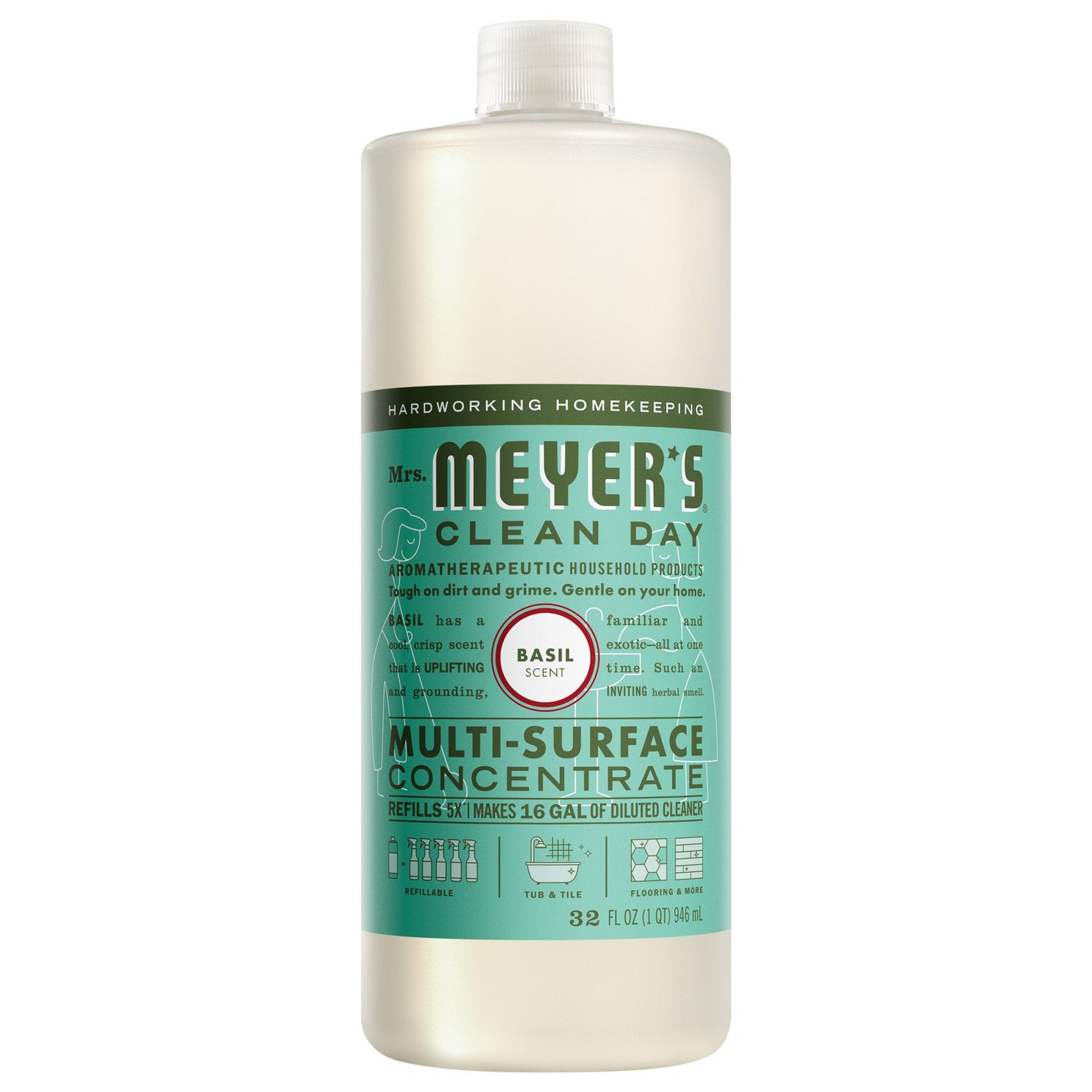 Mrs. Meyer's Basil Multi-Surface Concentrate Home Care