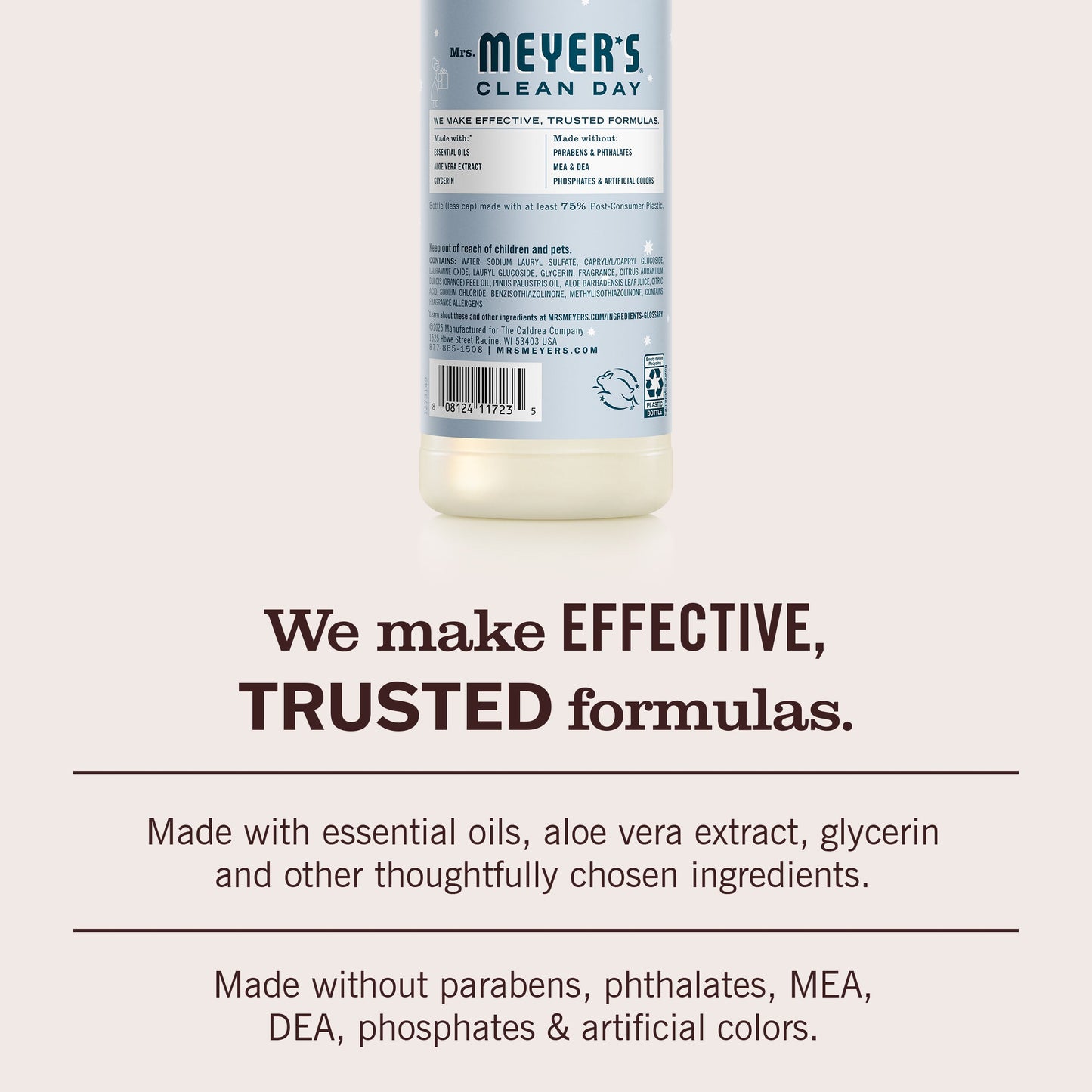 Mrs. Meyer's Snowdrop Liquid Dish Soap